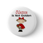 Autistic Girl Pin