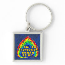 Autistic Human Keychain