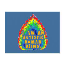 Autistic Human Postcards