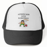 autistic kids love basketball mesh hat