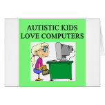 autistic kids love computers cards