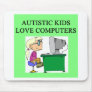 autistic kids love computers mouse pad