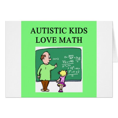 autistic kids love math cards by jimbuf