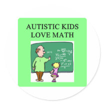 autistic kids love math stickers