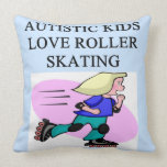 autistic kids throw pillow