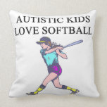 autistic kids throw pillows