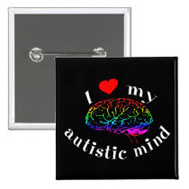 Autistic Mind Buttons buttons
