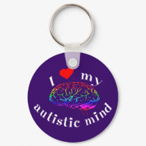 Autistic Mind Keychain
