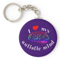 Autistic Mind Keychain