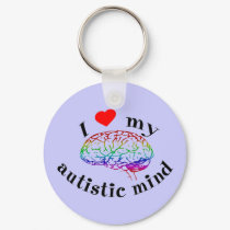 Autistic Mind Keychain