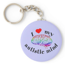 Autistic Mind Keychain
