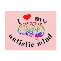 Autistic Mind Postcard