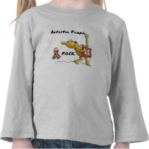 Autistic People Rock T-shirt