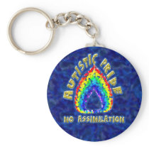 Autistic Pride Keychain