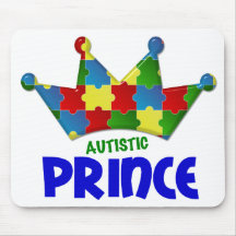 Autistic Prince 1 AUTISM Mouse Pads