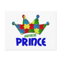 Autistic Prince 1 AUTISM Post Card