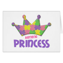 Autistic Princess 1 AUTISM Cards