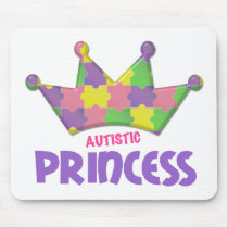 Autistic Princess 1 AUTISM Mouse Mats