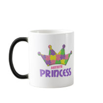 Autistic Princess 1 AUTISM T-Shirts & Apparel Coffee Mugs