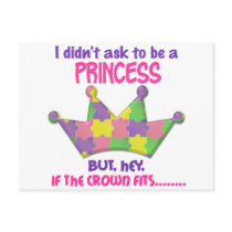 Autistic Princess 2 AUTISM Post Cards