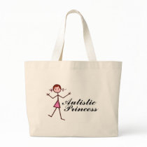 Autistic Princess (Girl) Canvas Bags