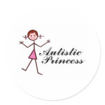 Autistic Princess (Girl) Sticker