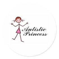 Autistic Princess (Girl) Sticker