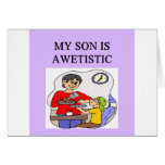 autistic son cards