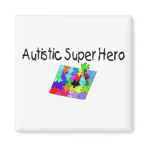 Autistic Super Hero magnets