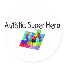 Autistic Super Hero stickers