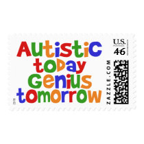 Autistic Today Postage Stamp