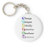 Autistic Traits Key Chains