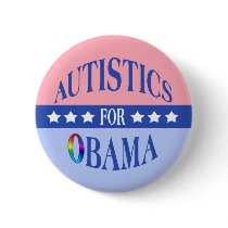 Autistics for Obama 2 Buttons