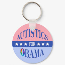 Autistics for Obama 2 Keychain
