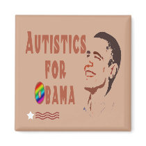 Autistics for Obama Magnets