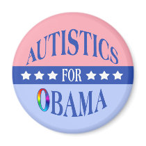 Autistics for Obama Magnets