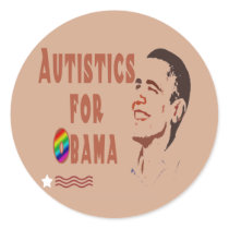 Autistics for Obama Stickers
