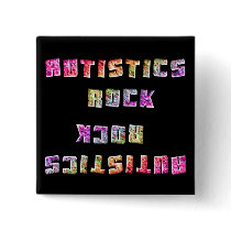 Autistics Rock Buttons