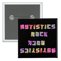 Autistics Rock Buttons