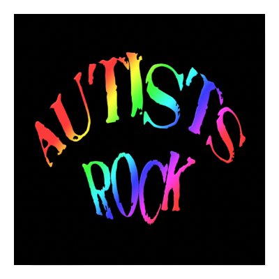 Autists Rock Poster by autistart