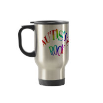 Autists Rock Travel Mugs