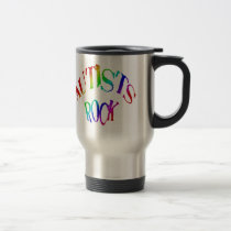 Autists Rock Travel Mugs