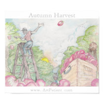 Autmn Harvest Print by ArtPatient Autmn Harvest Print