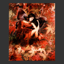 Autmun Fairy by Holly Siek posters
