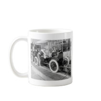 Auto Assembly Line, 1920s Coffee Mug