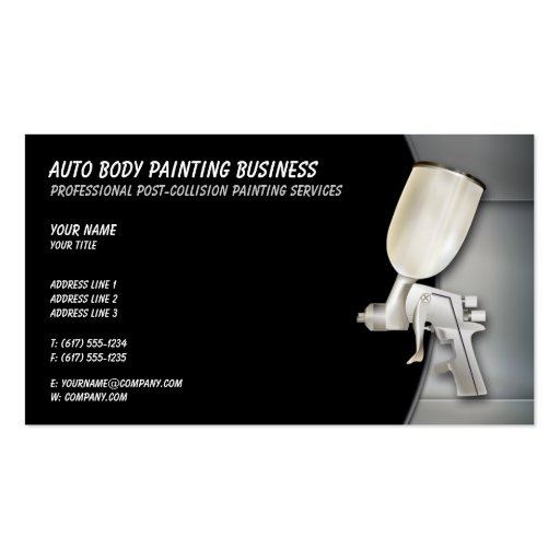 700+ Auto Body Business Cards and Auto Body Business Card Templates