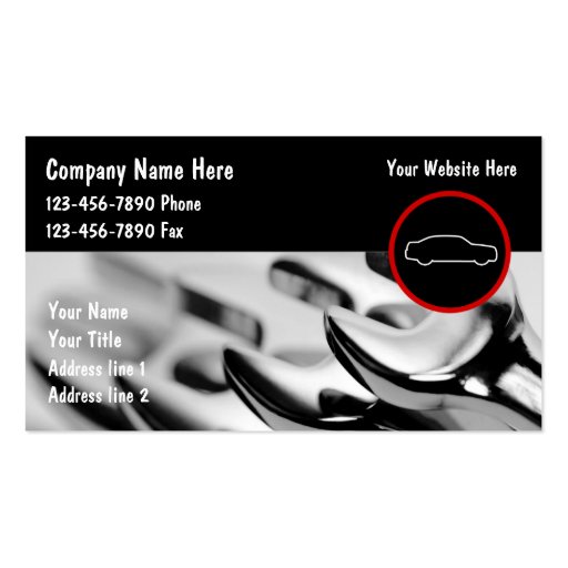 Auto Business Cards