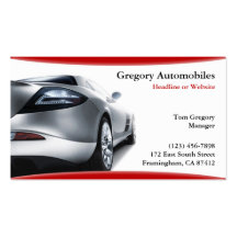 Auto Cars Business Card