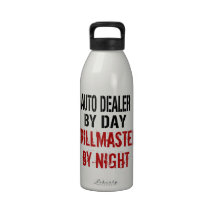 Auto Dealer Grillmaster Reusable Water Bottles
