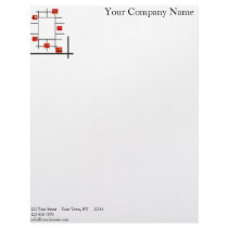 Auto Divergence Letterhead Design
